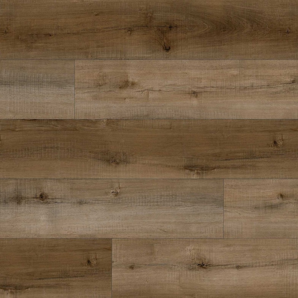 Ackland Woodbay Heirloom Sepia 7 in. x 48 in. 5mm 20mil Waterproof Rigid Core LVP Flooring, 550PK AKVRCHESE7X48-5020-PL - main